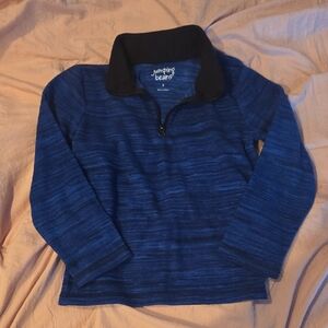 Jumping Beans Navy and Black Half-Zip Pullover